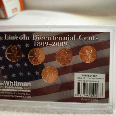 Uncirculated Coins Lincoln bicentennial /Westward Journey,