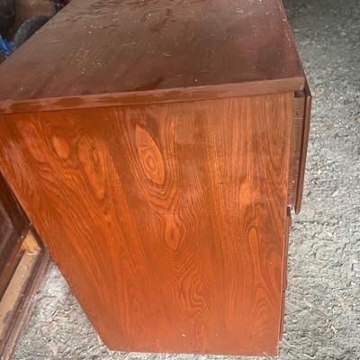 Vintage Wood Desk ~ needs repair