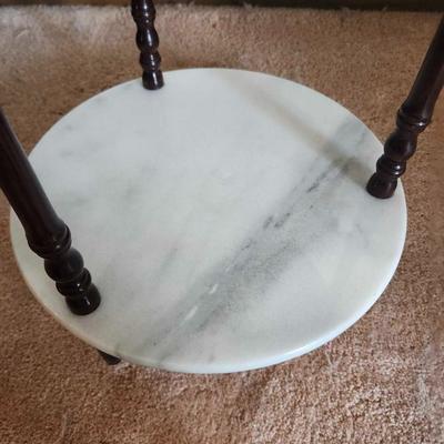 marble table
