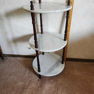 marble table