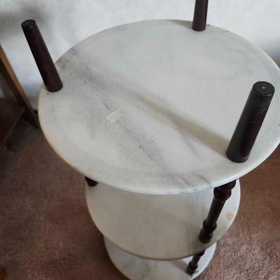 marble table