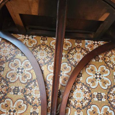 Mahogany wall table