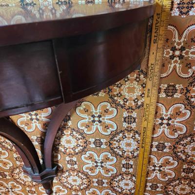 Mahogany wall table
