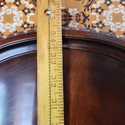 Mahogany mirror