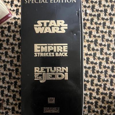 Star Wars Trilogy Special Edition VHS tapes