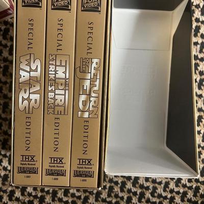Star Wars Trilogy Special Edition VHS tapes
