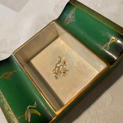 Vintage Carlton Ware "Vert Royale" Cigarette Box