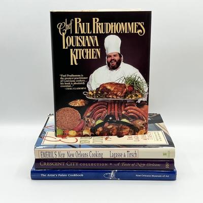 Collection Of Four (4) Louisiana Cookbook