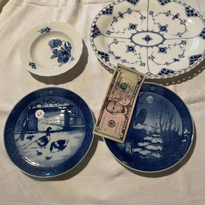 Vintage Royal Copenhagen Commemorative Plates