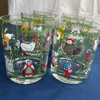 Christmas Old fashioned glasses