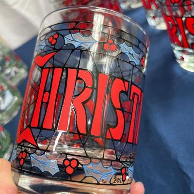 Christmas Old fashioned glasses