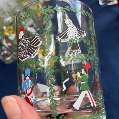 Christmas Old fashioned glasses