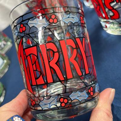 Christmas Old fashioned glasses