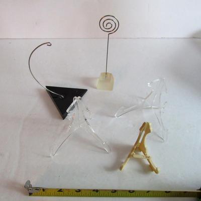 Ornament Stand, Photo Holder, Plate Stands
