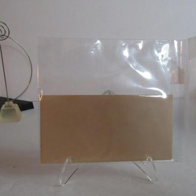 Ornament Stand, Photo Holder, Plate Stands