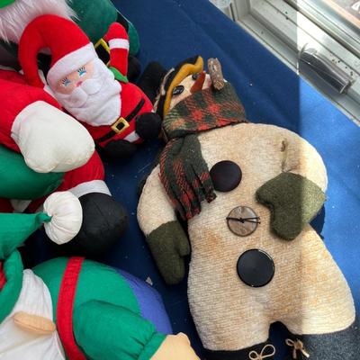 Plush santa lot