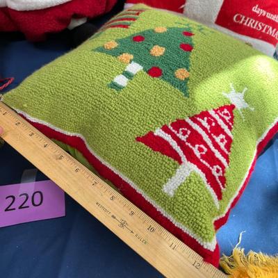 Christmas pillows