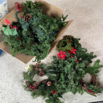 Christmas greenery