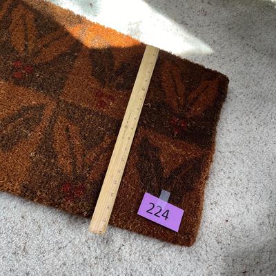 Christmas door mat