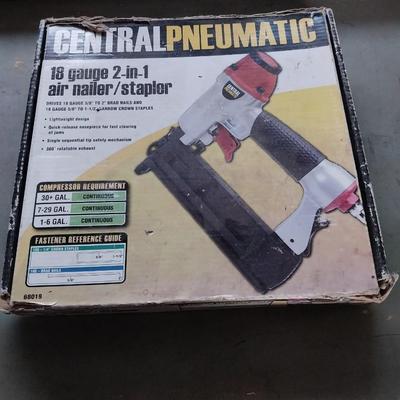 18 GAUGE 2 IN 1 AIR NAILER/STAPLER