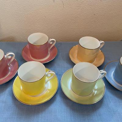 Tea cups and saucers