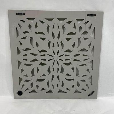 Wall Decor Hanging, Square, Scroll Work