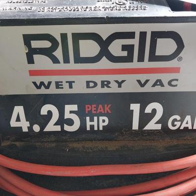 RIDGID 12 GALLON SHOPVAC