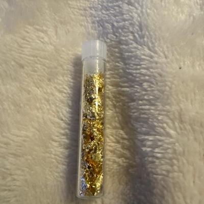 2.7 Gram Placer Gold With 1 Gram Nugget Natrual Alaskan Nugget Flakes