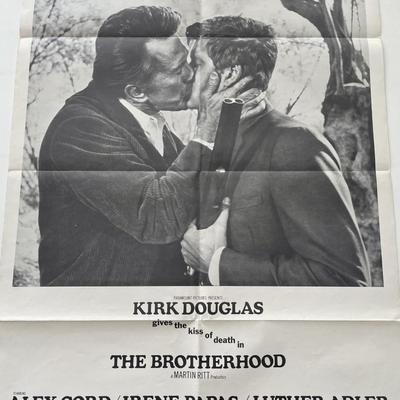 The Brotherhood 1968 vintage movie poster