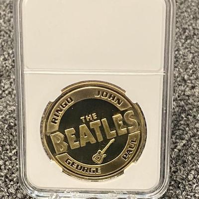 The Beatles Sgt. Pepper's Lonely Hearts Club Band commemorative coin 