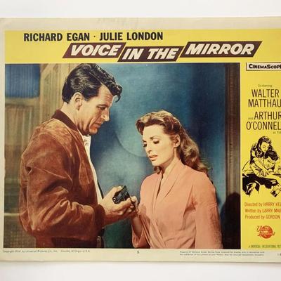Voice in the Mirror original 1958 vintage lobby card