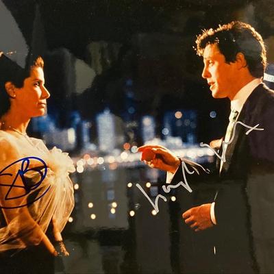 Two Weeks Notice Hugh Grant and Sandra Bullock signed movie photo