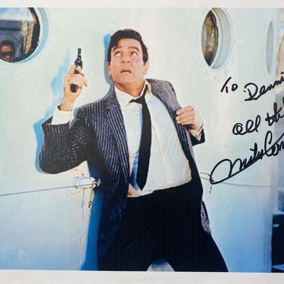 Mannix Mike Connors signed photo