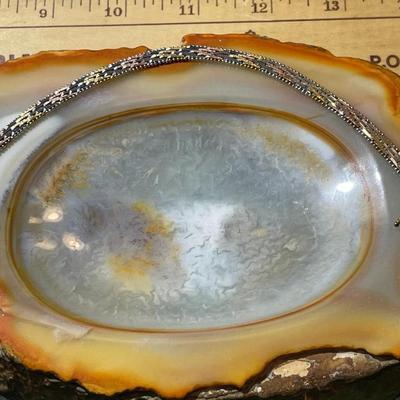 Vintage Sterling Silver Tricolor 7" Long Bracelet 1/4" Wide Standard Size in Good Preowned Condition.