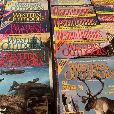 VINTAGE WESTERN OUTDOOR MAGAZINES