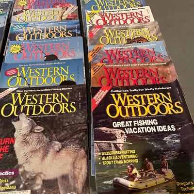 VINTAGE WESTERN OUTDOOR MAGAZINES