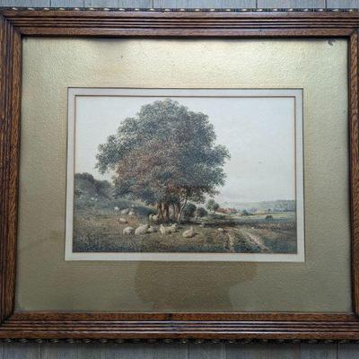 Antique Framed Art of Sheep   25.25x 21.5$350
$200