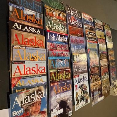 A COLLECTION OF ALASKA MAGAZINES