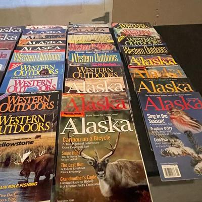 A COLLECTION OF ALASKA MAGAZINES