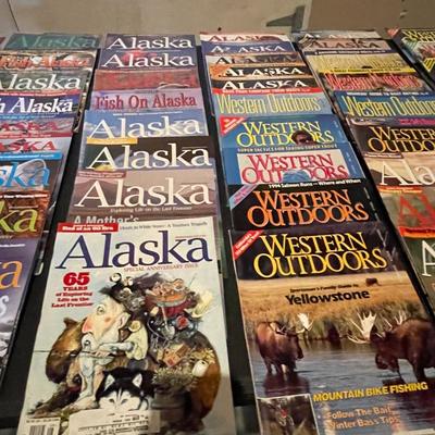 A COLLECTION OF ALASKA MAGAZINES