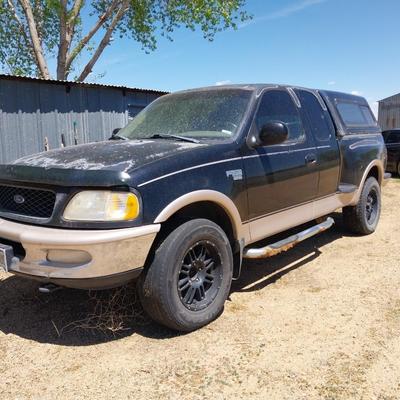 '98 FORD F150 TRUCK WITH BED SHELL