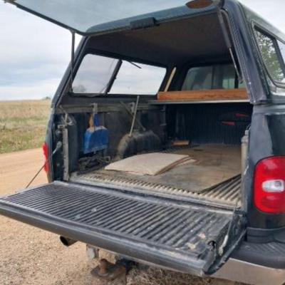 '98 FORD F150 TRUCK WITH BED SHELL