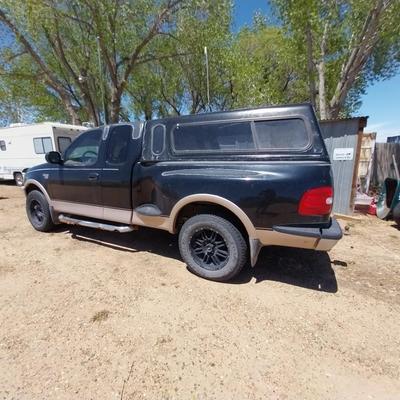 '98 FORD F150 TRUCK WITH BED SHELL