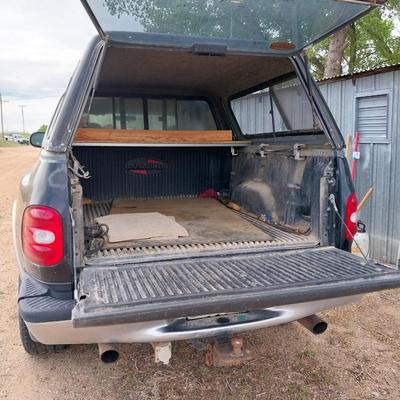 '98 FORD F150 TRUCK WITH BED SHELL