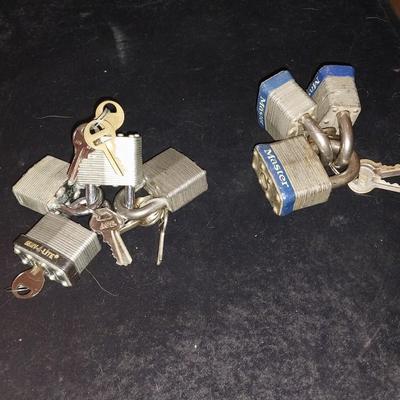MASTER LOCKS WITH THE KEY