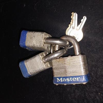 MASTER LOCKS WITH THE KEY