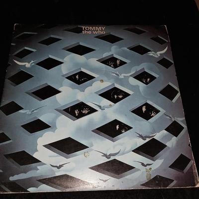 TWO THE WHO ALBUMS "WHOS NEXT" AND "TOMMY"