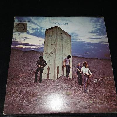 TWO THE WHO ALBUMS "WHOS NEXT" AND "TOMMY"