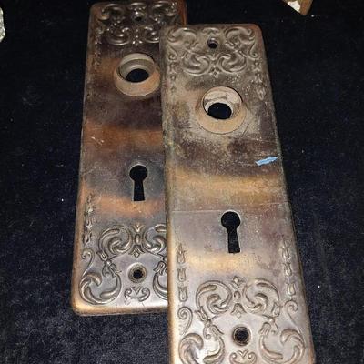 VINTAGE GLASS DOORKNOBS