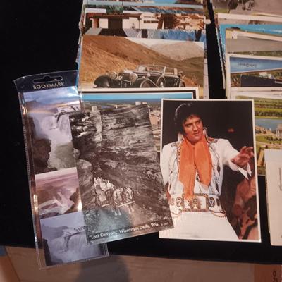 ELVIS PRESLEY AND OTHER POSTCARDS
